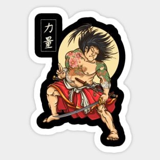 Kabuki Samurai Sticker